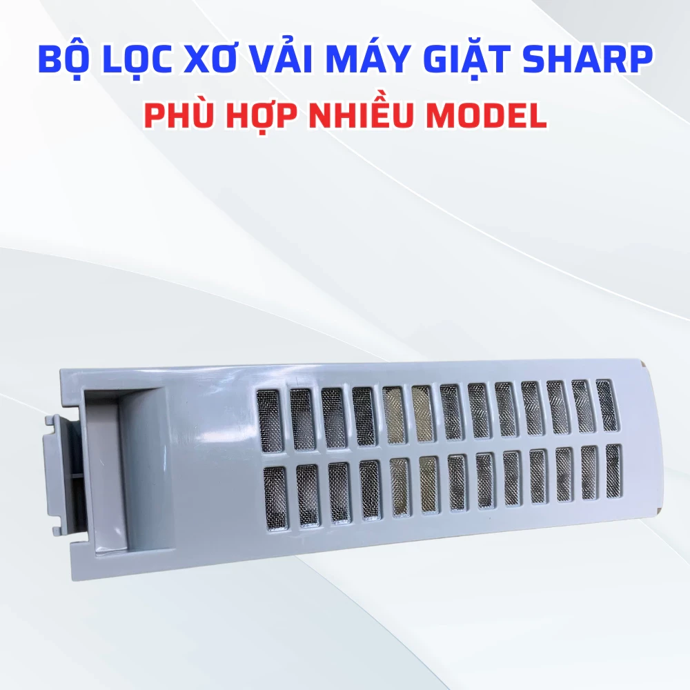 Bộ Lọc Xơ Vải Máy Giặt SHARP Hàng Chính Hãng Phù Hợp Nhiều Model, Túi Lọc Xơ Vải Máy Giặt SHARP Chuẩn Theo Máy