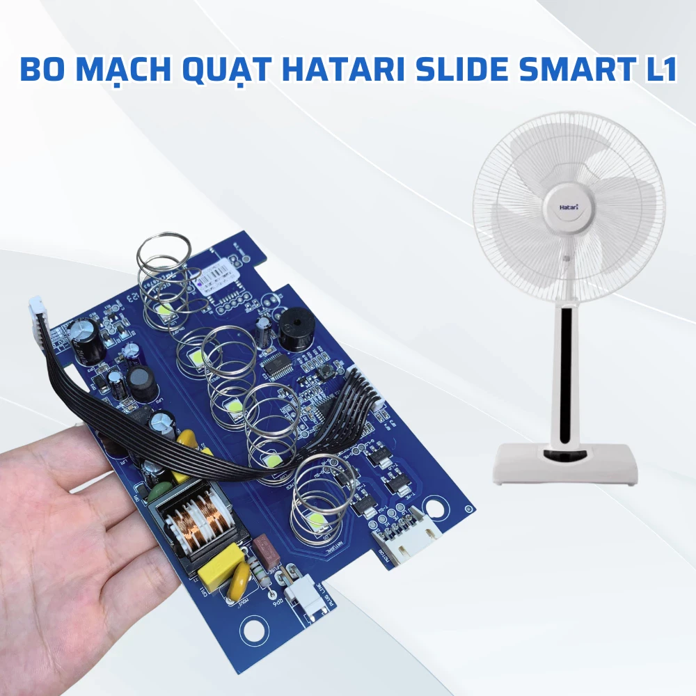 Bo Mạch Quạt HATARI Slide Smart L1 Chuẩn Theo Quạt