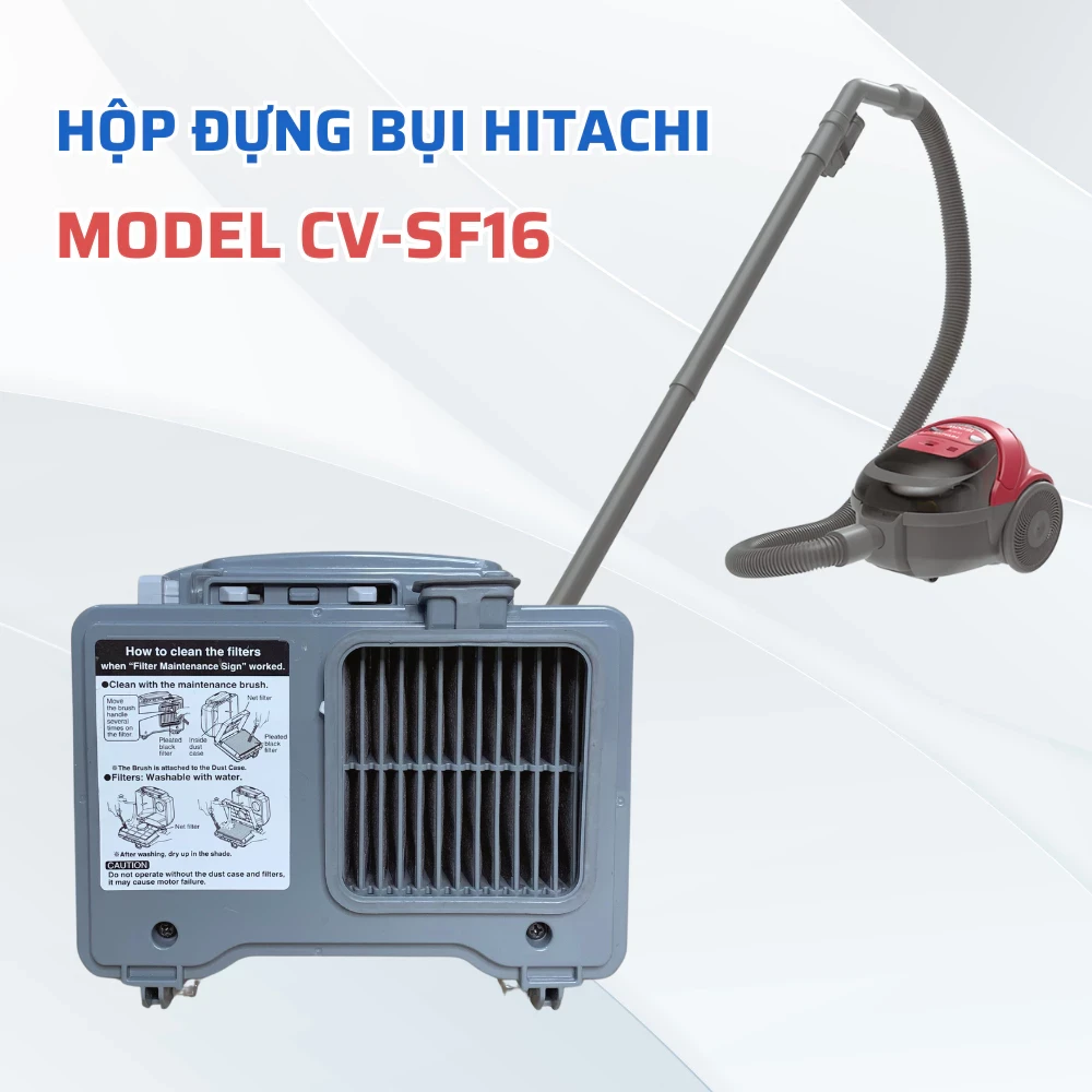 Hộp Đựng Bụi HITACHI Model CV-SF16 Chính Hãng