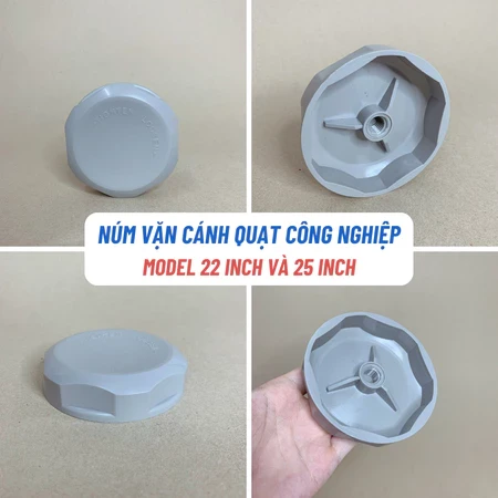 Núm Vặn Cánh Quạt Công Nghiệp HATARI 18/22/25 Inch, Chốt Lồng Quạt, Khóa Lồng Quạt Công Nghiệp Hatari Chuẩn Theo Quạt