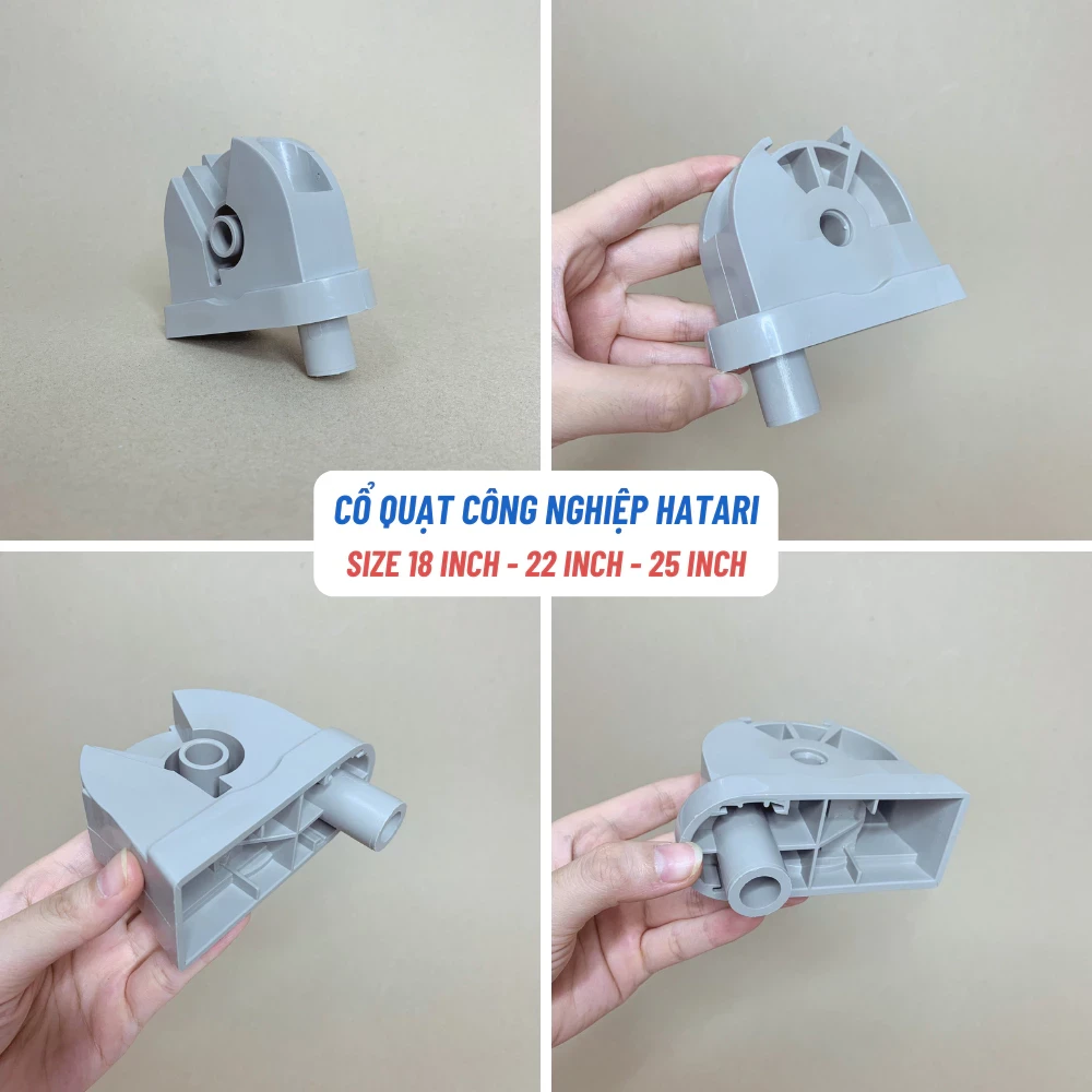 Cổ Quạt Công Nghiệp HATARI SHARP BENNY, Linh Kiện Quạt Công Nghiệp Hatari Sharp Benny Phù Hợp Nhiều Model