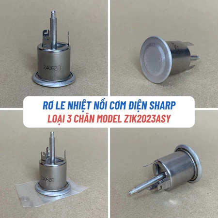 Rơ Le Nhiệt Nồi Cơm Điện SHARP Chuẩn Chính Hãng Phù Hợp Nhiều Model, Rơ Le Nồi Cơm Điện 2 Chân 3 Chân Chuẩn Theo Nồi